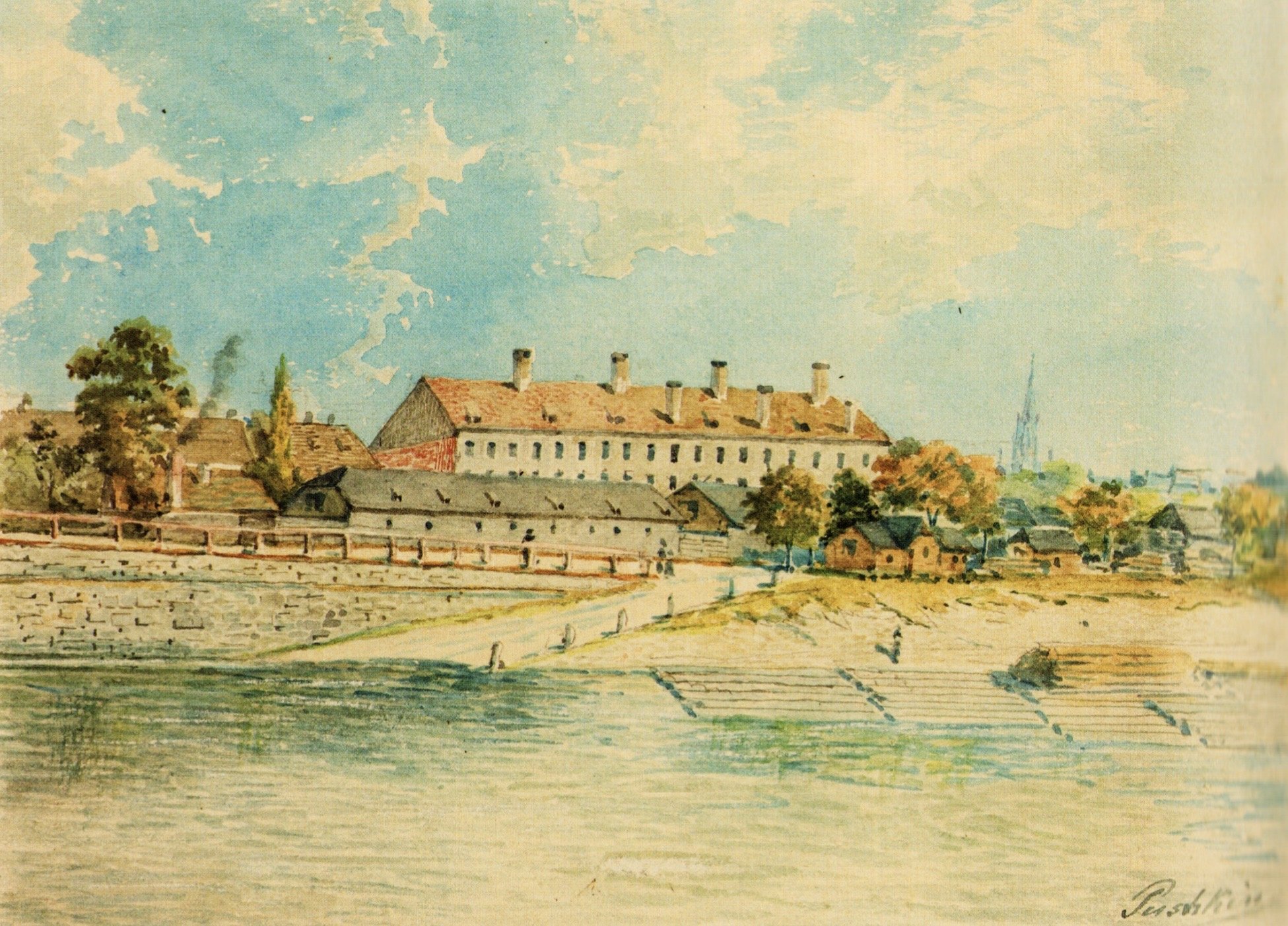 Die Alte Isarkaserne in der Beschreibung